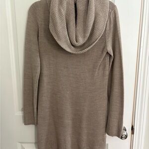 H&M Taupe Cowl Neck Sweater